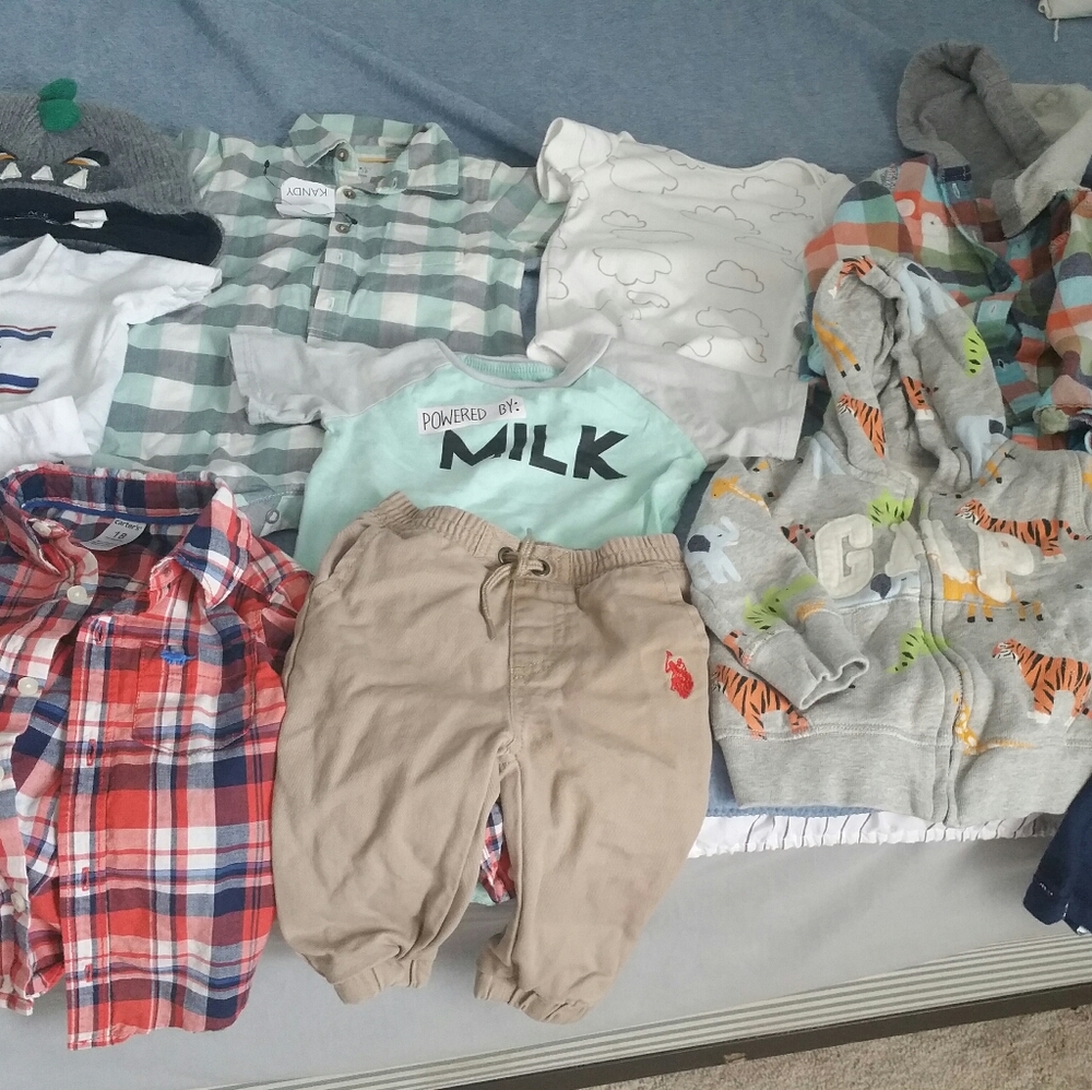Baby boy 18months clothing bundle (10pieces)